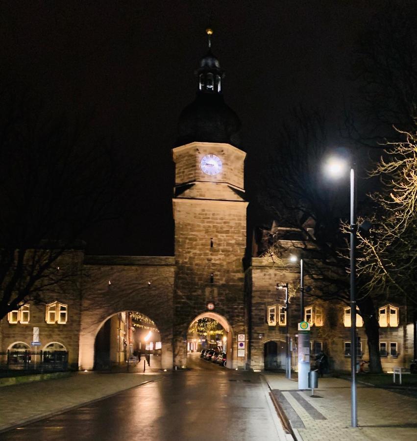 Ferienwohnungen An Der Salvatorkirche - Zentrales Apartmenthaus Mit Terrasse Coburg Ngoại thất bức ảnh